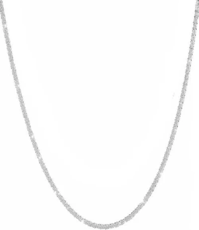 Donatello Gian Sterling Silver Sparkle Necklace