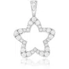 Donatello Gian Sterling Silver Star Pendant In Silver