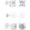 Donatello Gian Sterling Silver Studs Set
