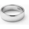 Donatello Gian Sterling Silver Super Thick Wedding Band Ring In Silver