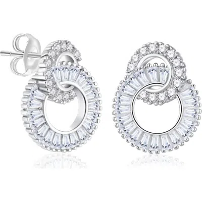 Donatello Gian Sterling Silver Swirl Earrings