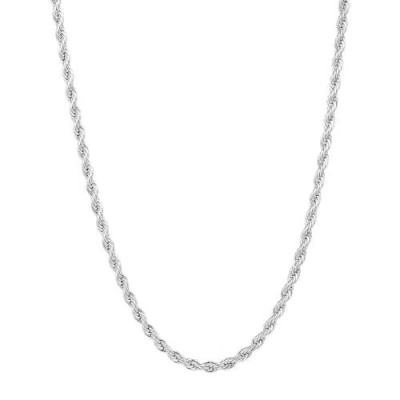 Donatello Gian Sterling Silver Thick 3.5mm Rope Chain