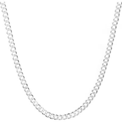 Donatello Gian Sterling Silver Thick Curb Chain
