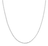 Donatello Gian Sterling Silver Thin Twisted Necklace