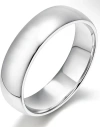 Donatello Gian Sterling Silver Wedding Band Ring In Silver