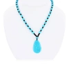 Donatello Gian Turqurenite Long Necklace In Turquoise