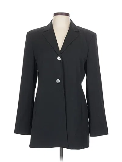 Pre-owned Doncaster Collection Blazer Jacket In Black
