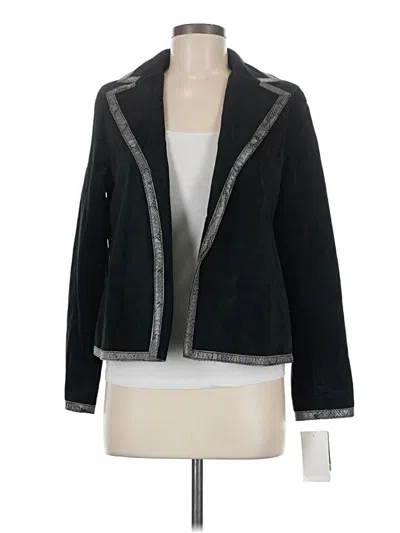 Pre-owned Doncaster Collection Blazer Jacket In Black