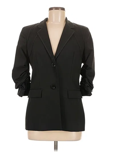 Pre-owned Doncaster Collection Blazer Jacket In Black