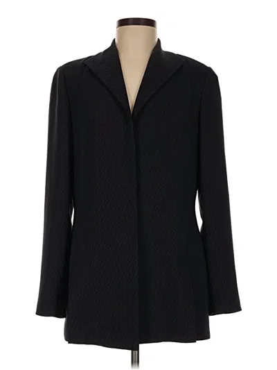 Pre-owned Doncaster Collection Blazer Jacket In Black