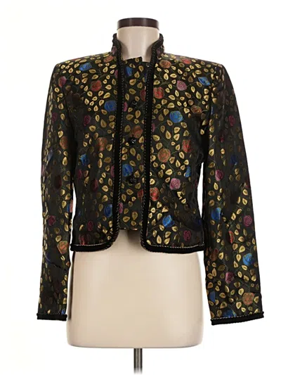 Pre-owned Doncaster Collection Blazer Jacket In Black