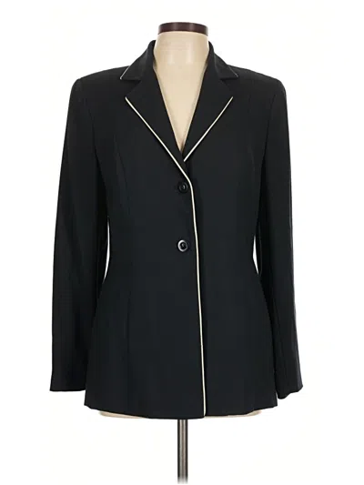 Pre-owned Doncaster Collection Blazer Jacket In Black