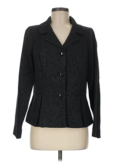 Pre-owned Doncaster Collection Blazer Jacket In Black