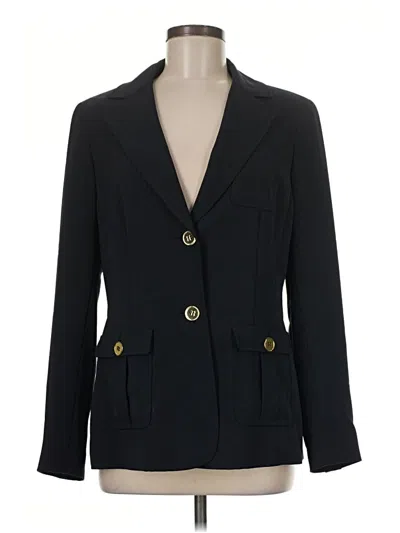 Pre-owned Doncaster Collection Blazer Jacket In Black