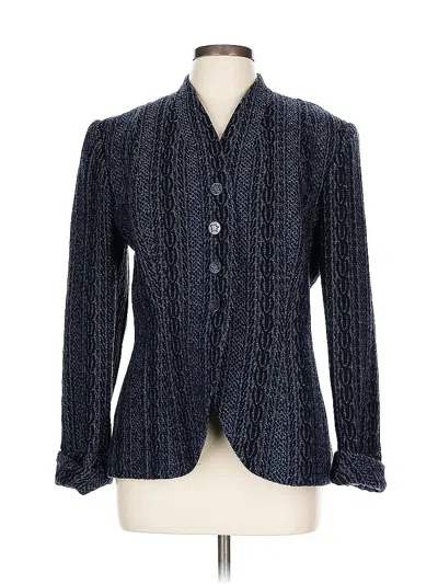 Pre-owned Doncaster Collection Blazer Jacket In Blue