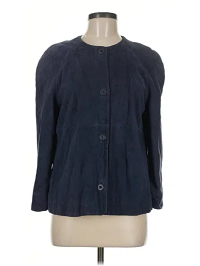 Pre-owned Doncaster Collection Blazer Jacket In Blue