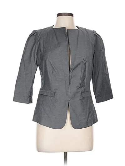 Pre-owned Doncaster Collection Blazer Jacket In Gray