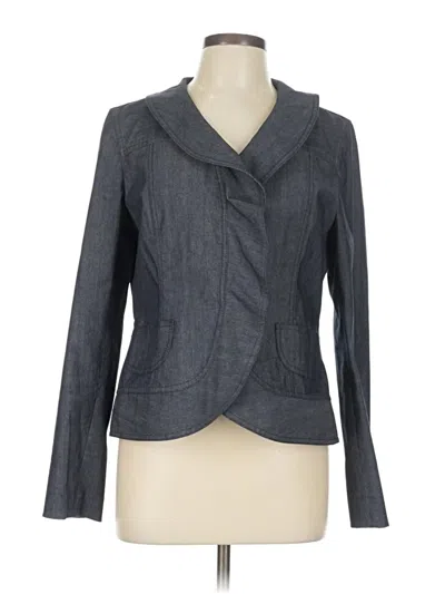 Pre-owned Doncaster Collection Blazer Jacket In Gray