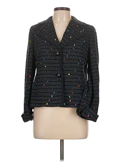 Pre-owned Doncaster Collection Blazer Jacket In Gray