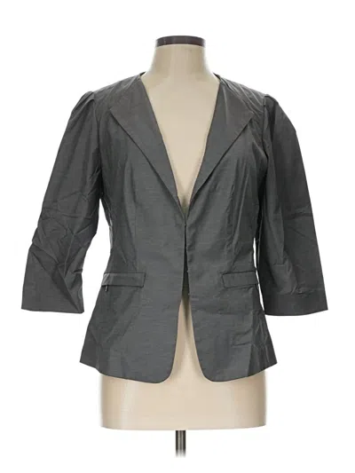 Pre-owned Doncaster Collection Blazer Jacket In Gray