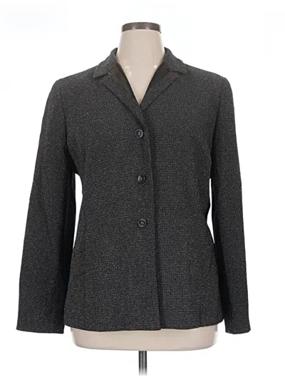Pre-owned Doncaster Collection Blazer Jacket In Gray