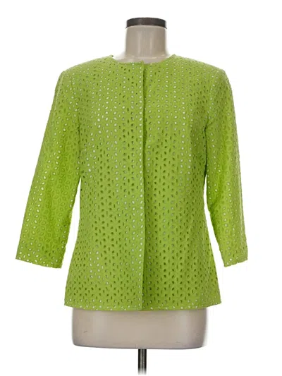 Pre-owned Doncaster Collection Blazer Jacket In Green