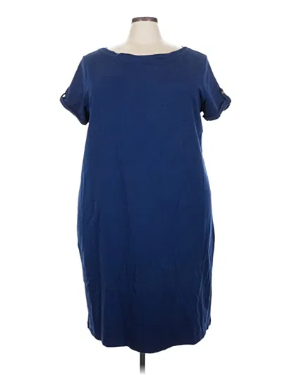 Pre-owned Doncaster Collection Casual Dress In Blue