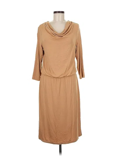 Pre-owned Doncaster Collection Casual Dress In Brown