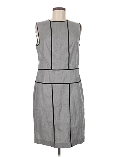 Pre-owned Doncaster Collection Casual Dress In Gray
