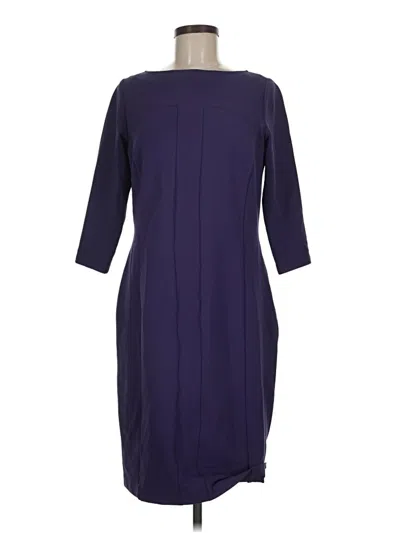 Pre-owned Doncaster Collection Casual Dress In Purple