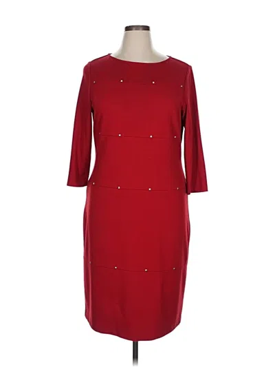 Pre-owned Doncaster Collection Casual Dress In Red
