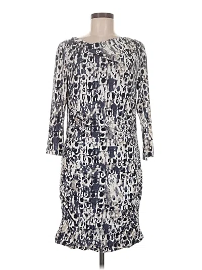 Pre-owned Doncaster Collection Casual Dress In Silver