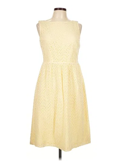 Pre-owned Doncaster Collection Casual Dress In Yellow