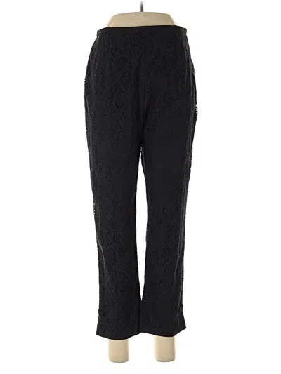 Pre-owned Doncaster Collection Casual Pants In Black