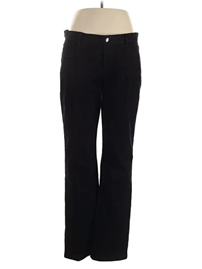 Pre-owned Doncaster Collection Casual Pants In Black