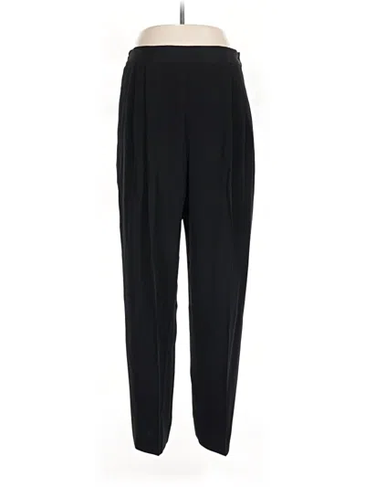 Pre-owned Doncaster Collection Casual Pants In Black