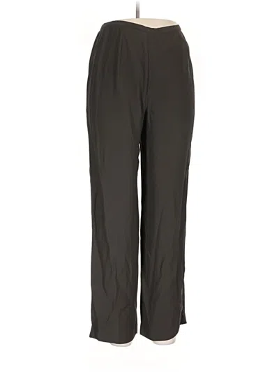 Pre-owned Doncaster Collection Casual Pants In Black