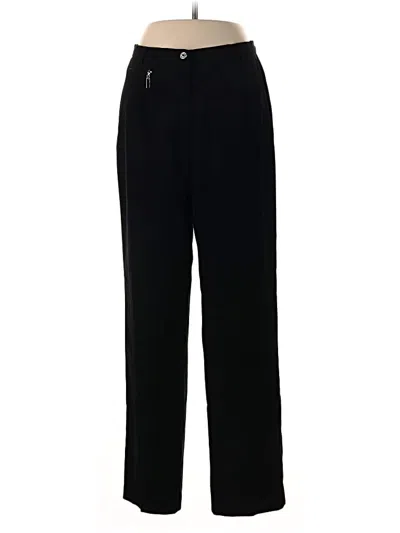 Pre-owned Doncaster Collection Casual Pants In Black