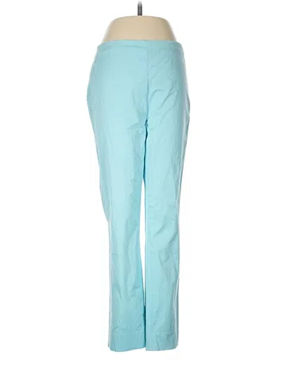 Pre-owned Doncaster Collection Casual Pants In Blue