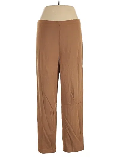 Pre-owned Doncaster Collection Casual Pants In Brown