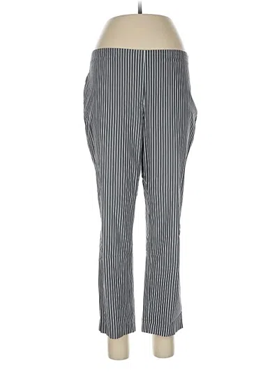 Pre-owned Doncaster Collection Casual Pants In Gray