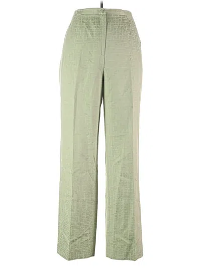 Pre-owned Doncaster Collection Casual Pants In Green