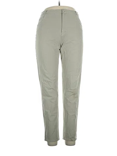 Pre-owned Doncaster Collection Casual Pants In Green