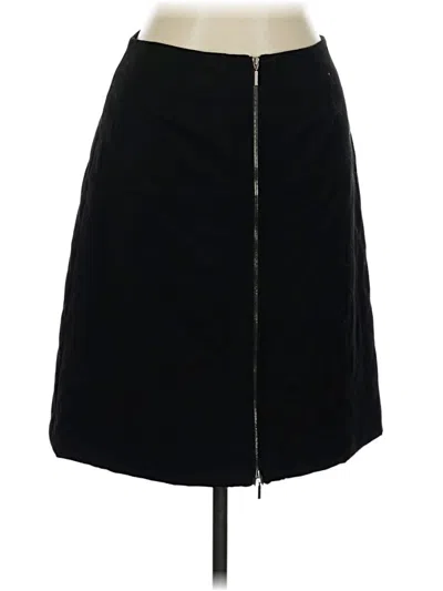 Pre-owned Doncaster Collection Casual Skirt In Black