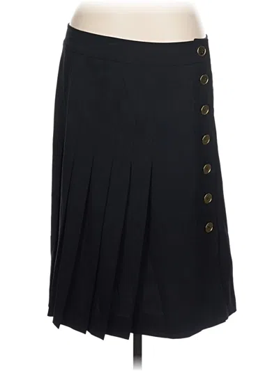 Pre-owned Doncaster Collection Casual Skirt In Black