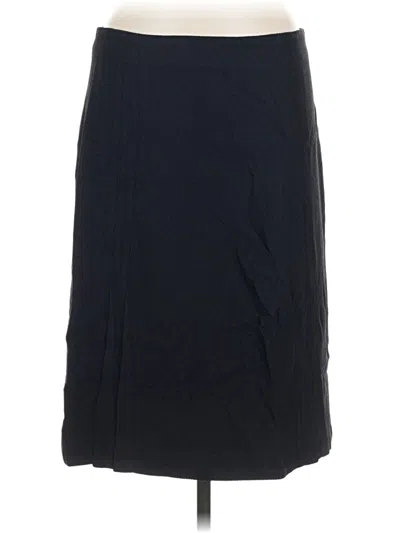 Pre-owned Doncaster Collection Casual Skirt In Black