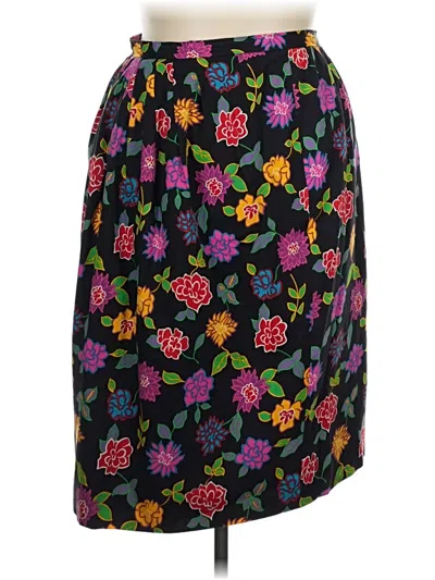 Pre-owned Doncaster Collection Casual Skirt In Black