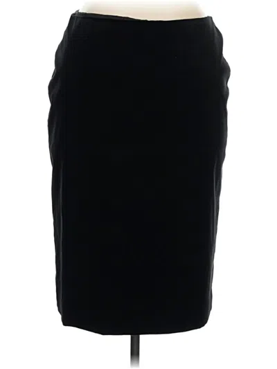 Pre-owned Doncaster Collection Casual Skirt In Black
