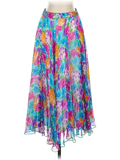 Pre-owned Doncaster Collection Casual Skirt In Blue