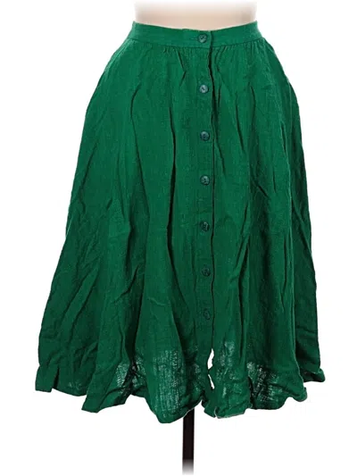 Pre-owned Doncaster Collection Casual Skirt In Green